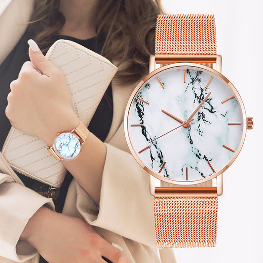 Womems Mesh Band Quartz Watch